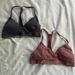 Calvin Klein yoga active sports bras